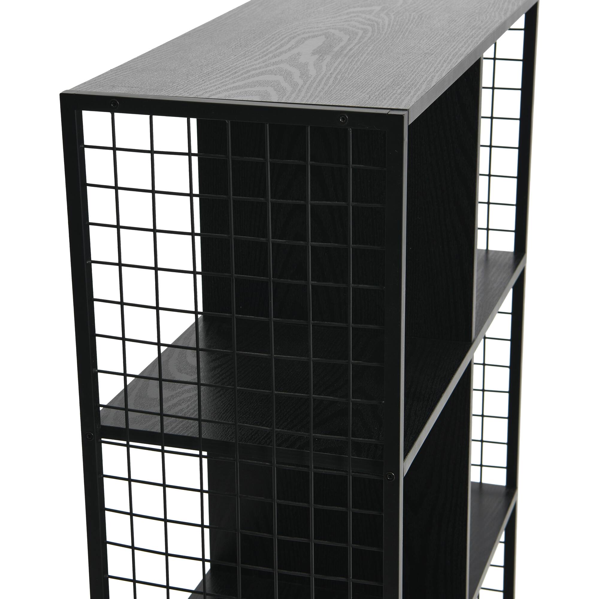 Household Essentials Trellis 6 Compartment Storage Bookshelf